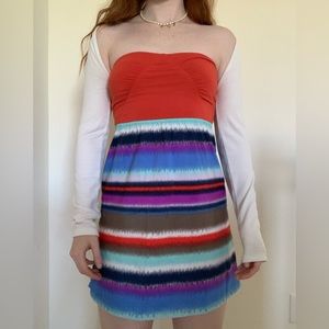 Roxy strapless dress